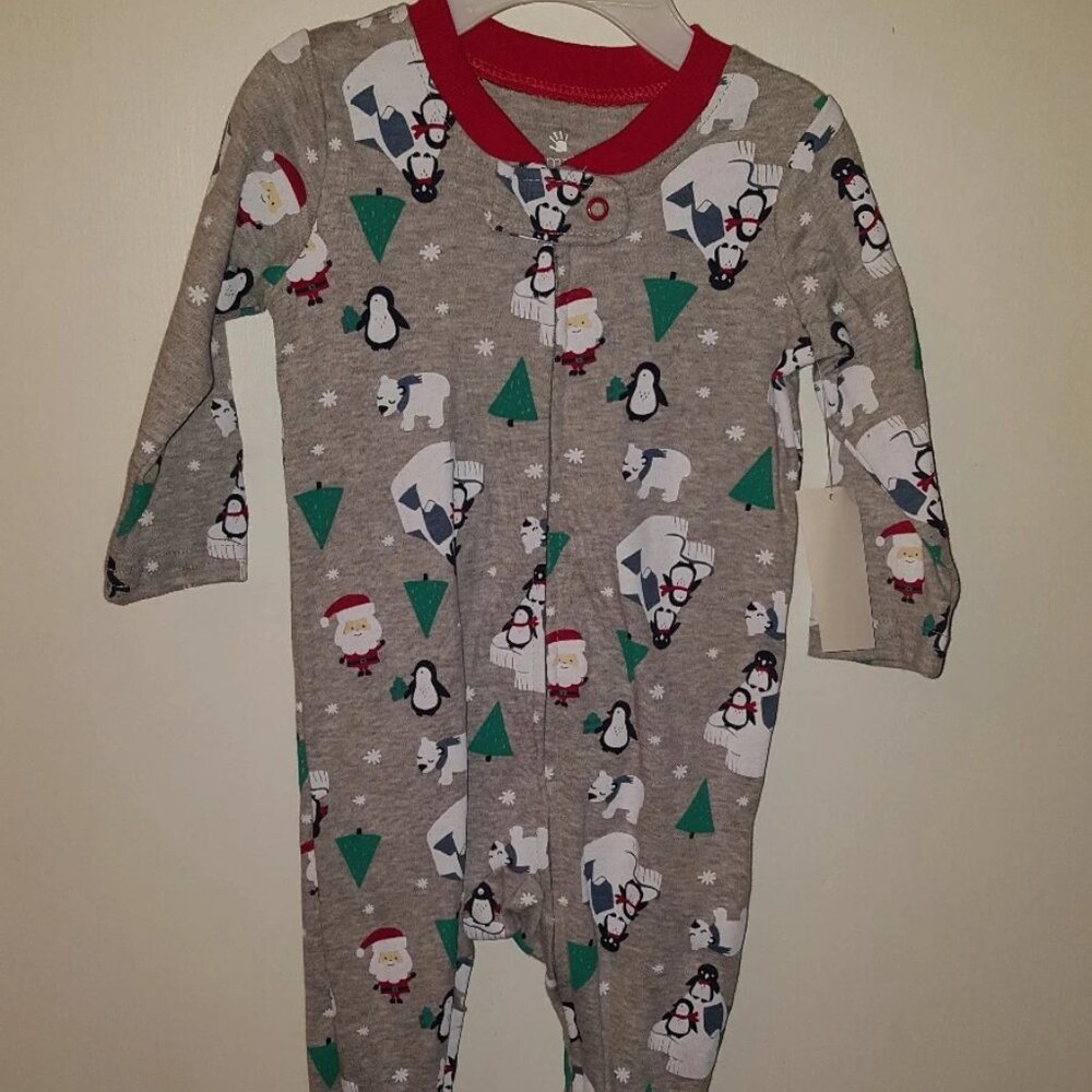 Small Wonders size 3-6M one piece outfit boys NWOT penguins